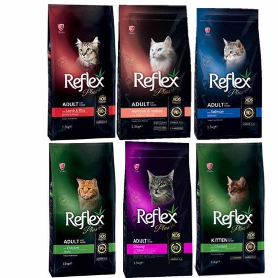 Hạt Reflex Plus Chicken cho mèo 1,5kg