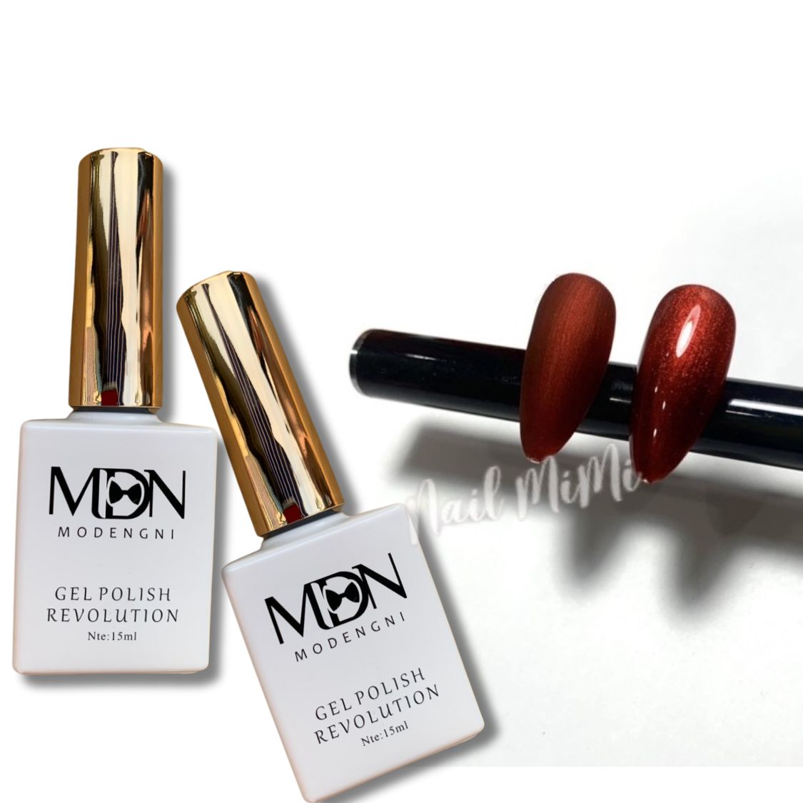 Sơn Gel Đỏ Tuyết MDN Đậm Đặc 15ml