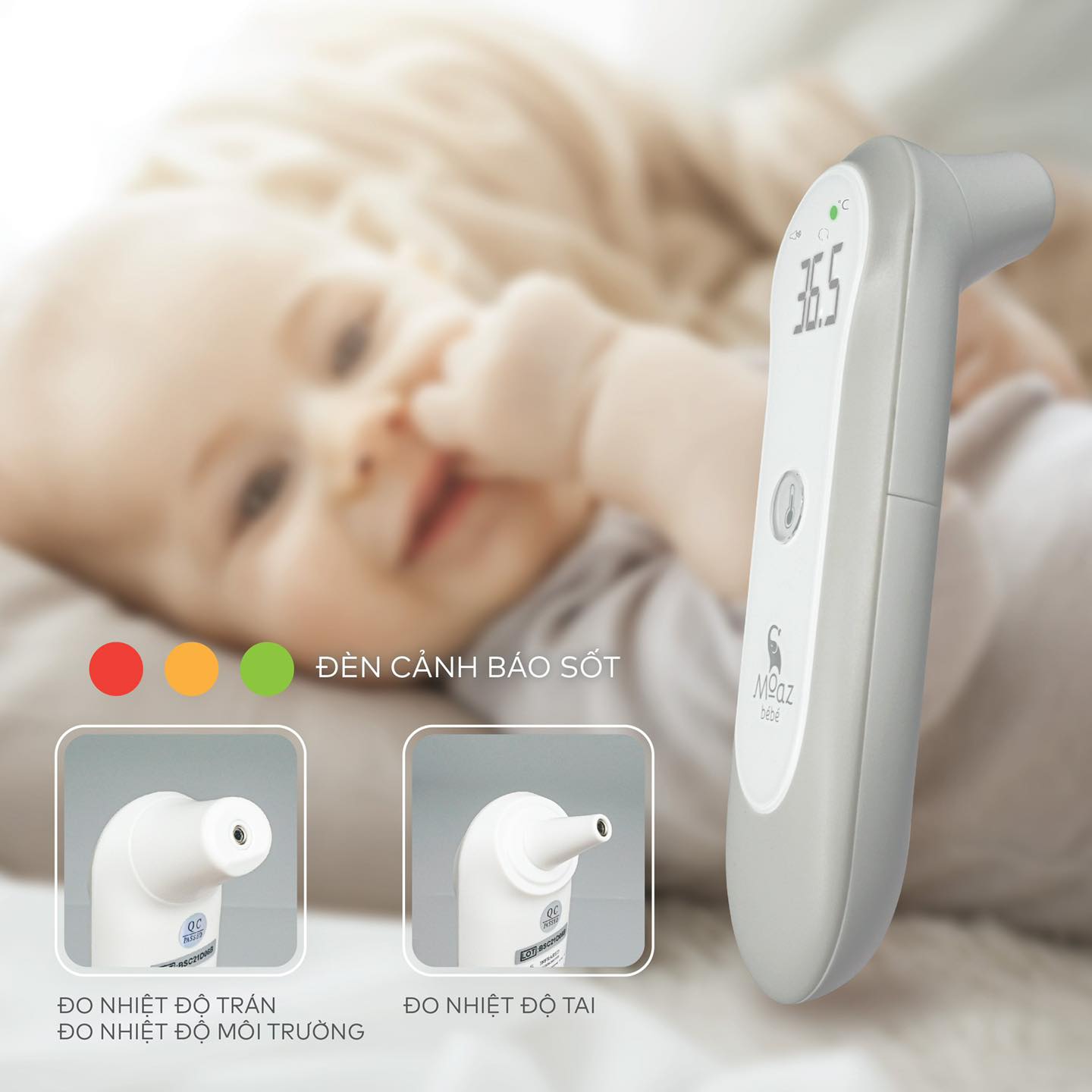 NHIỆT KẾ HỒNG NGOẠI MOAZ BEBE MB024