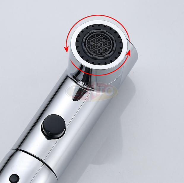Vòi lavabo nóng lạnh Pulldown Spray ZT2130-C