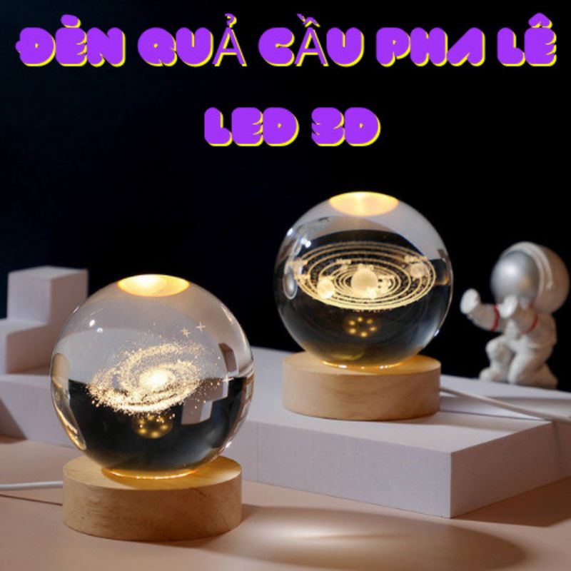 đèn led trang trí, đèn trang trí phòng ngủ, dây đèn led trang trí. ĐÈN TRANG TRÍ 3D QUẢ CẦU PHA LÊ CỰC ĐẸP - đèn trang trí phòng khách, đèn led decor phòng ngủ, đèn ngủ decor phòng.
