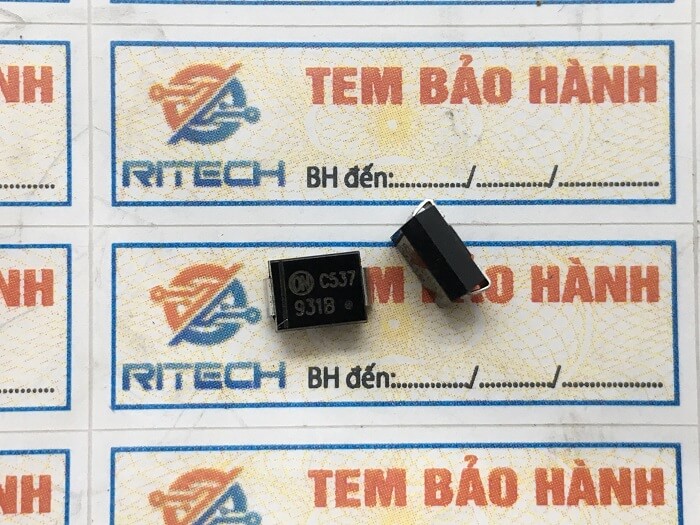Combo 15 chiếc 1SMB5931B kí hiệu 931B Diode Zenner SMD 18V 3W DO-214AA