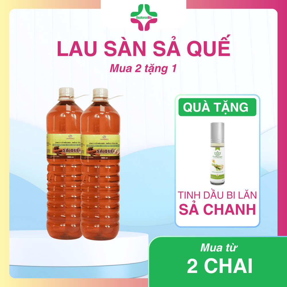 DAPHARCO _NƯỚC LAU SÀN SẢ QUẾ (1500ML)