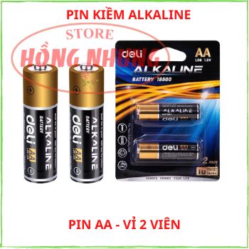 [Bán Chạy] Pin ALKALINE AA (2A), AAA (3A) ( 18501/18500/18504) Vỉ 2 Viên/ 4 Viên.