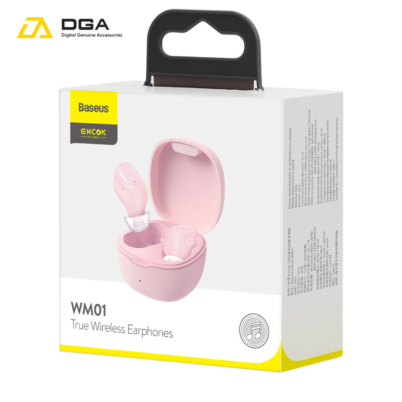 Tai nghe Bluetooth Baseus Encok True Wireless Earphones WM01