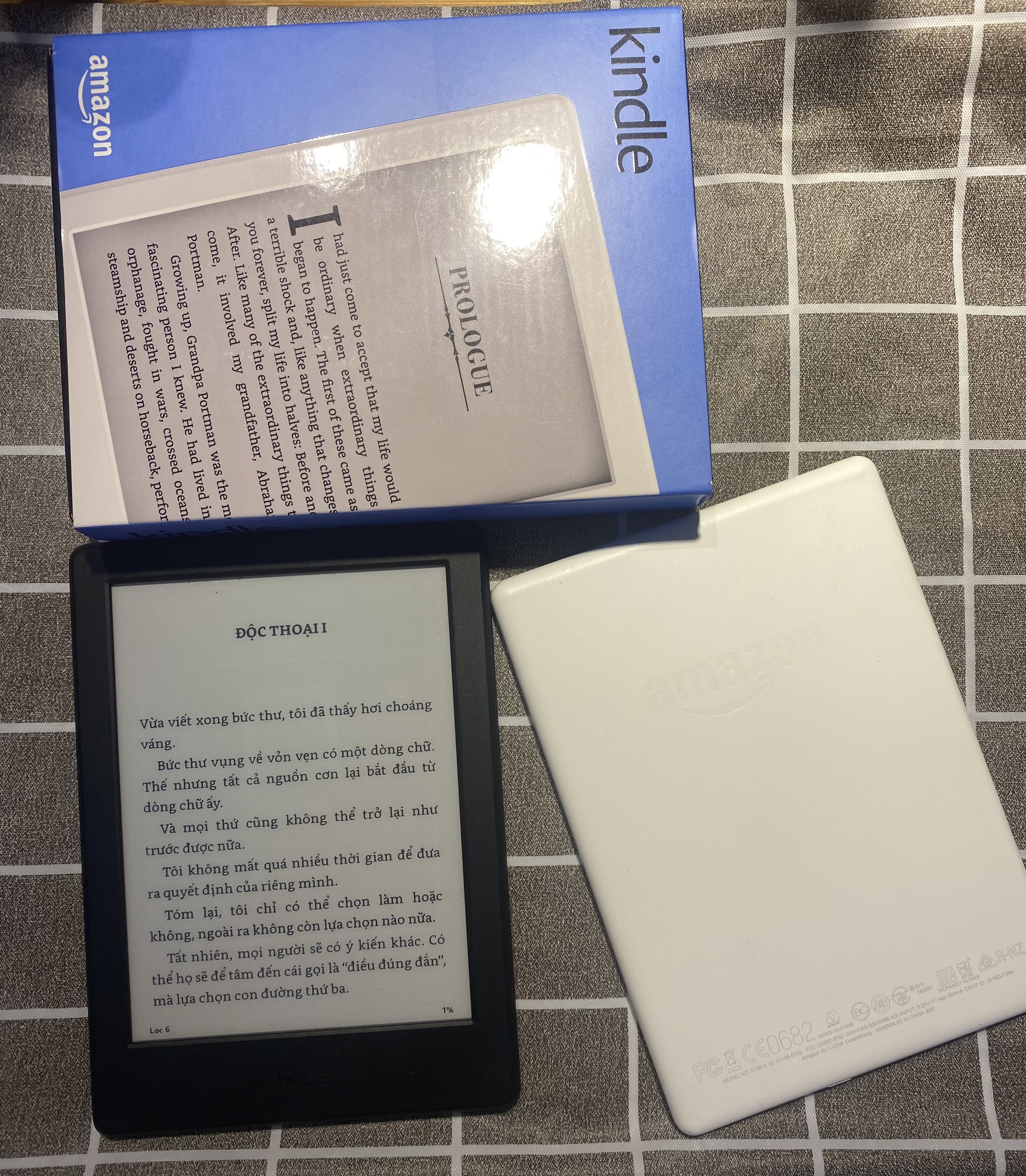 Máy đọc sách Kindle Basic 7th, 8th, 10th không/có đèn nền, độ nét 167PPI, BẢO HÀNH 1 THÁNG