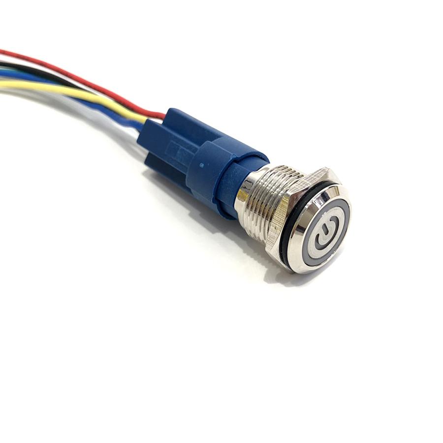 [HCM]Công Tắc Led Nhấn Giữ Kèm Giắc [ Power ]