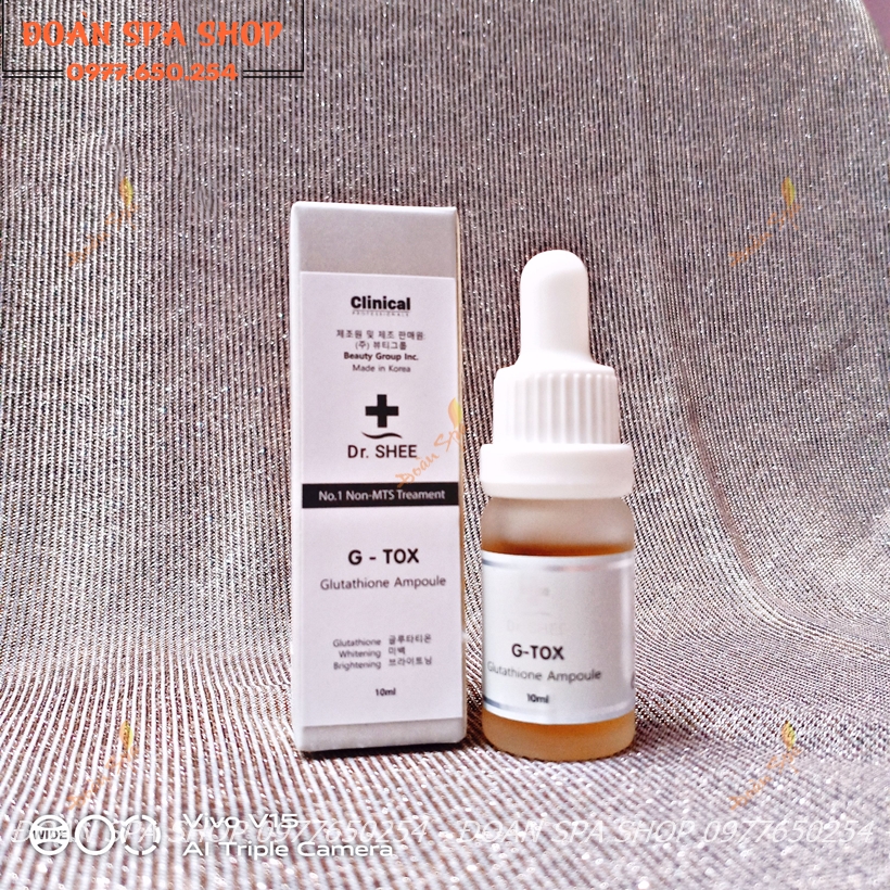 [Mẫu mới] Tinh Chất Trắng Sáng Nổi Bật G-TOX Dr Shee