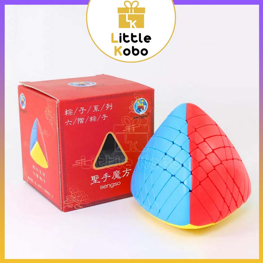Rubik ShengShou 6x6 Mastermorphix Cube Rubic Biến Thể Stickerless Đồ Chơi Trí Tuệ Trẻ Em Phát Triển Tư Duy - Little Kobo