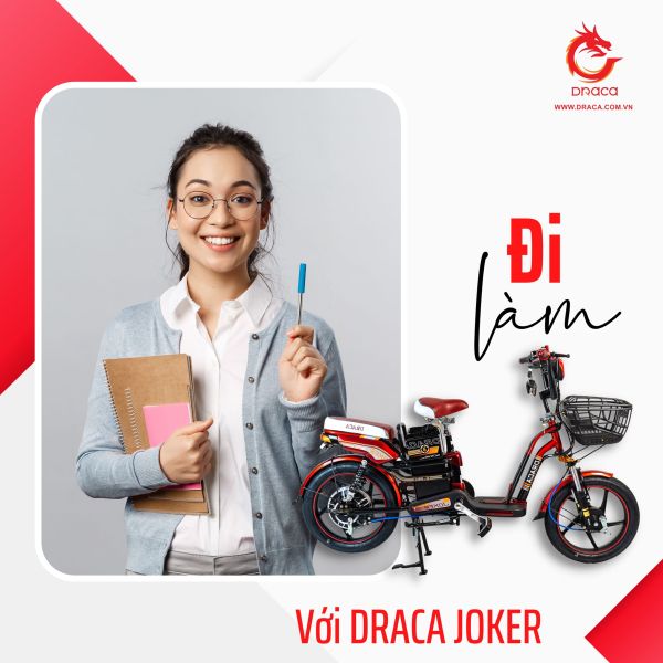 Xe đạp điện Draca Joker - Nam Long Draca