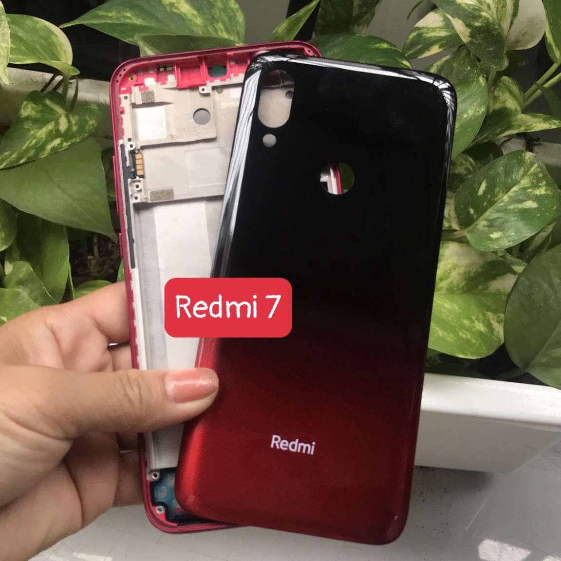 Bộ Vỏ Sườn Xiaomi Redmi 7 zin đẹp
