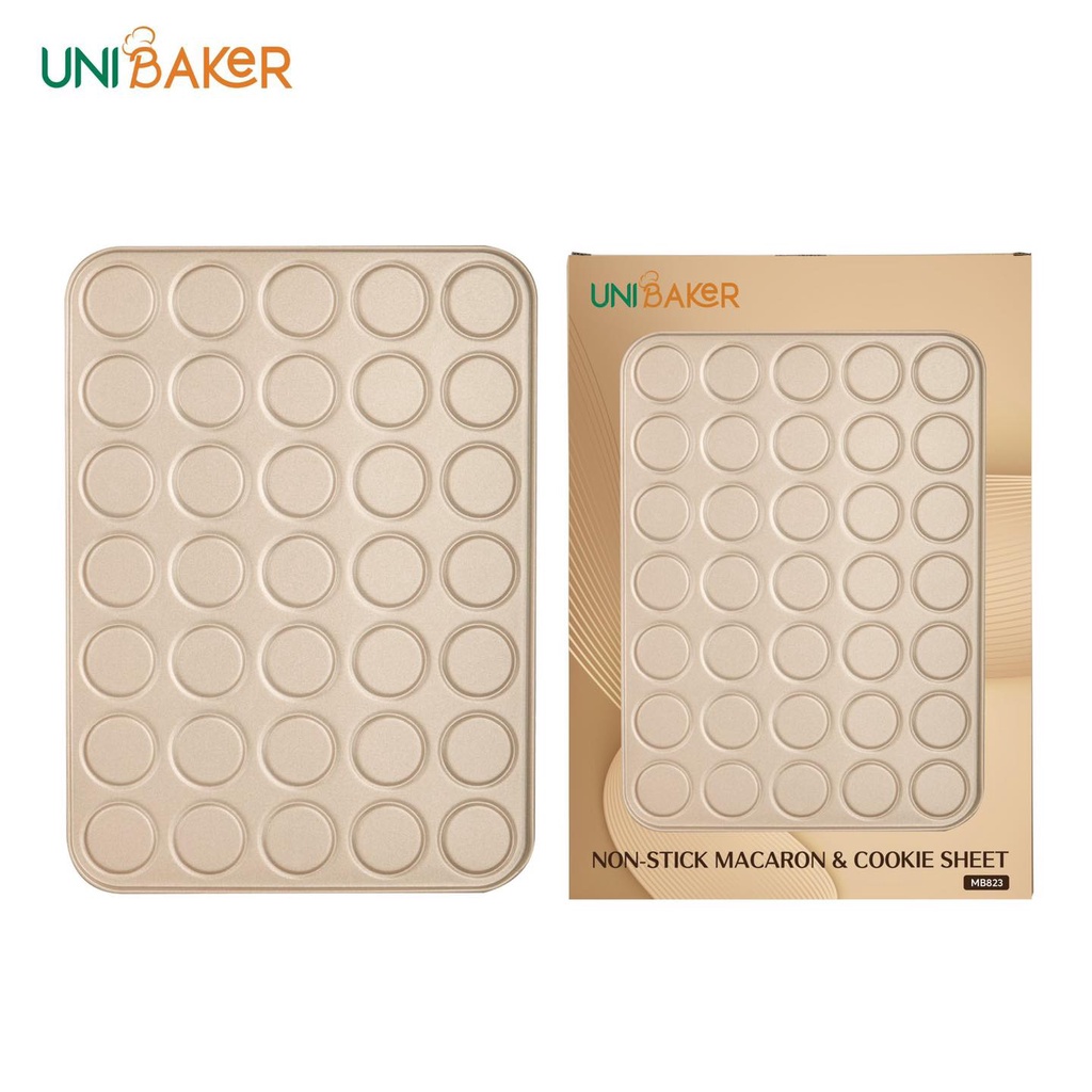 Khay nướng bánh Macaron 35 ô - Unibaker MB823