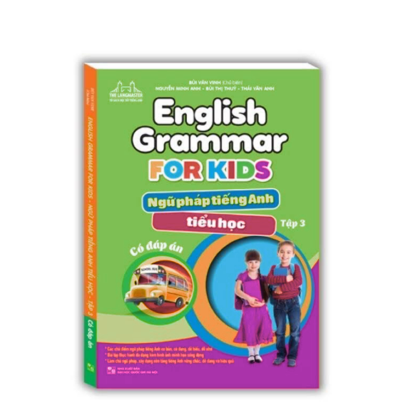 Combo 3 cuốn English Grammar For Kids - Ngữ Pháp Tiếng Anh Tiểu Học