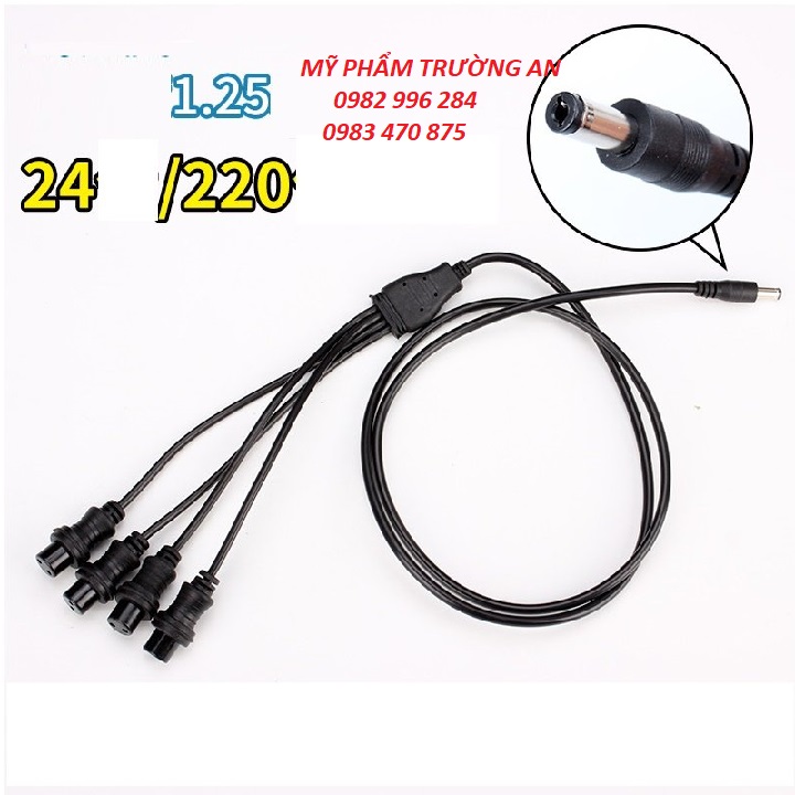 Dây cắm trục xương uốn nóng, phụ kiện dây uốn cho máy uốn xoăn setting 24v