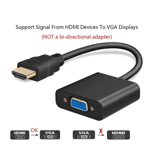 Cáp chuyển đổi HDMI sang VGA HDMI To VGA Adapter (giao màu ngẫu nhiên) 1000001112