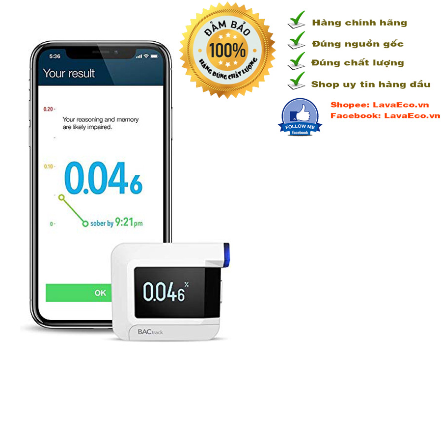 Máy đo nồng độ cồn trong hơi thở-MD200-BACtrack C8 Breathalyzer