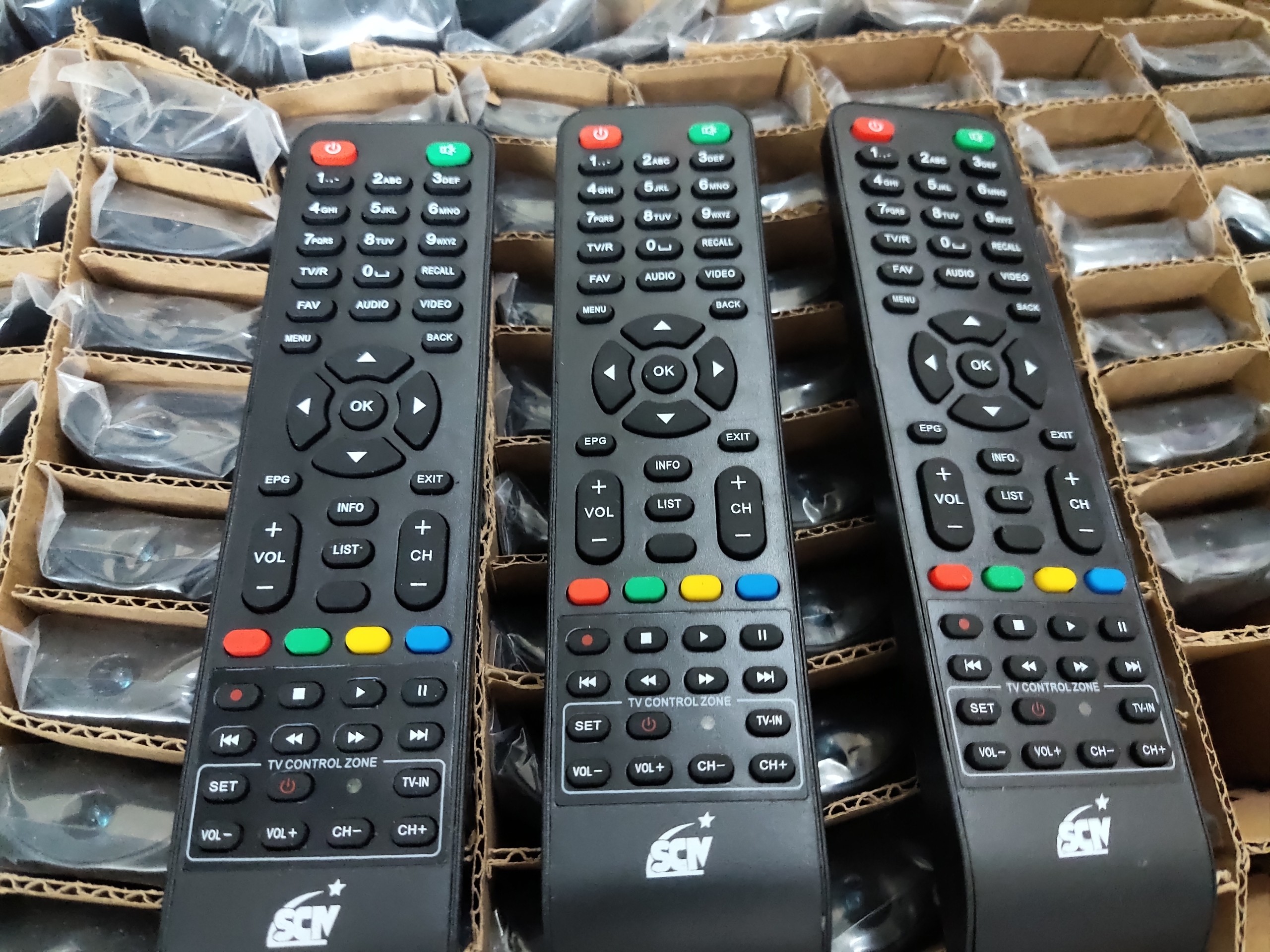 Điều khiển đầu sctv - remote sctv đầu kỹ thuật số