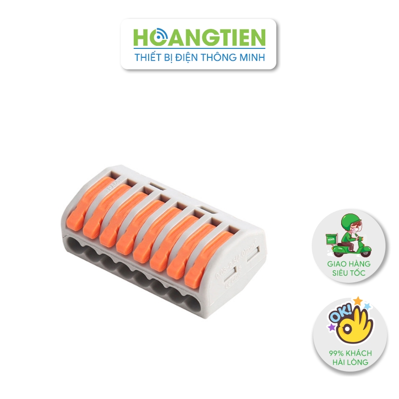 Cút nối dây điện kv774 8 cổng