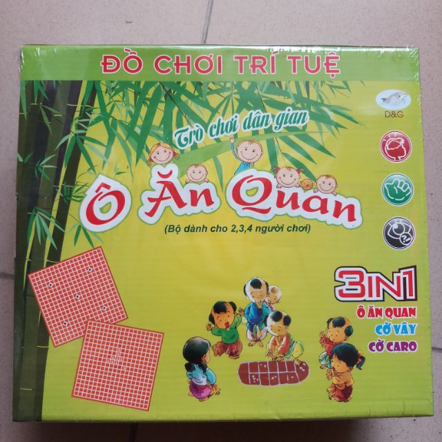Bộ Đồ Chơi Ô Ăn Quan 3 Trong 1