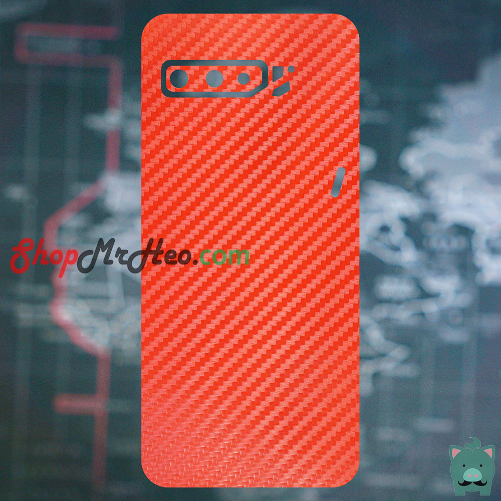 Skin Dán Mặt Sau Lưng Vân Nhôm ASUS ROG Phone 3 - ROG Phone 5 (Nhiều màu)