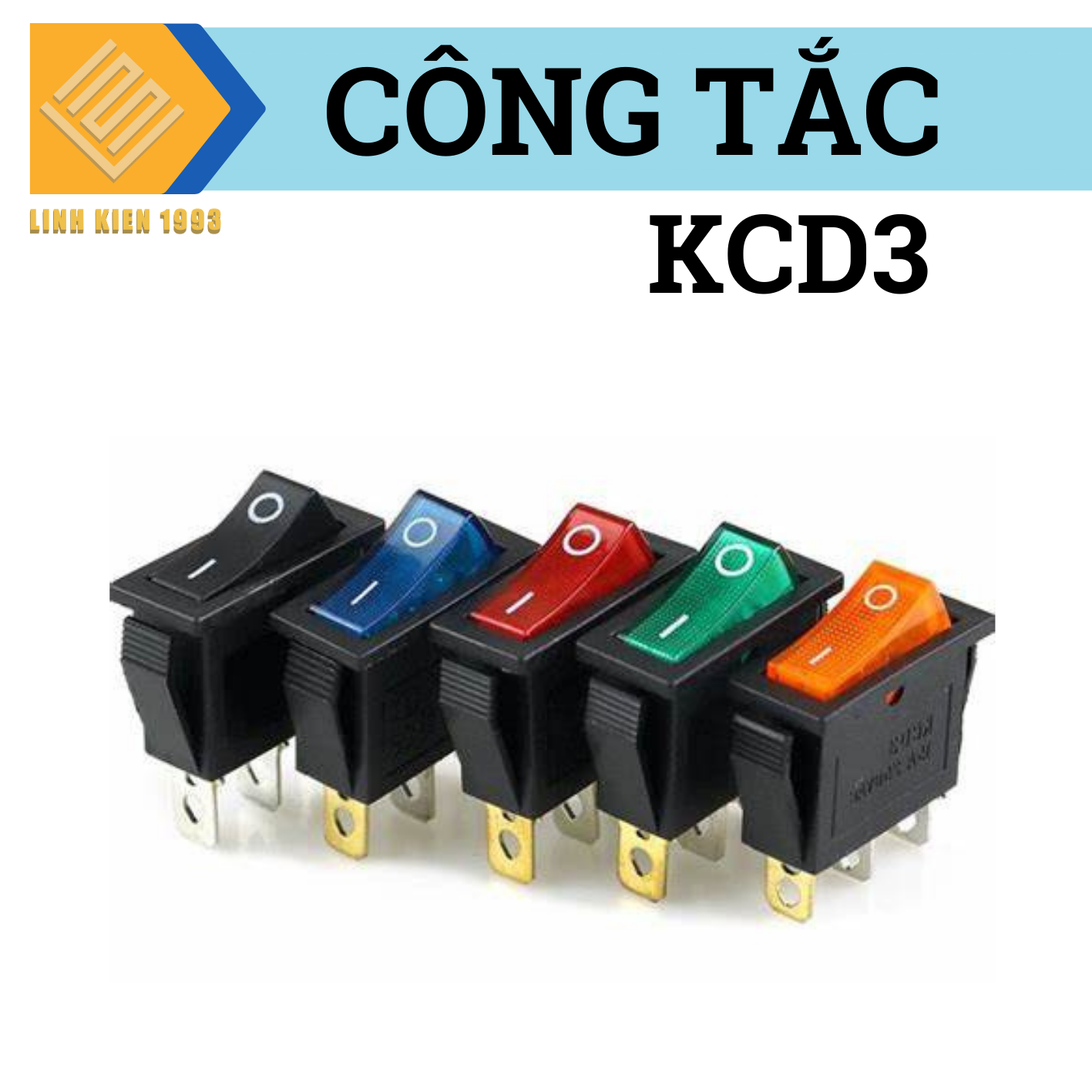 Công tắc nguồn kcd3