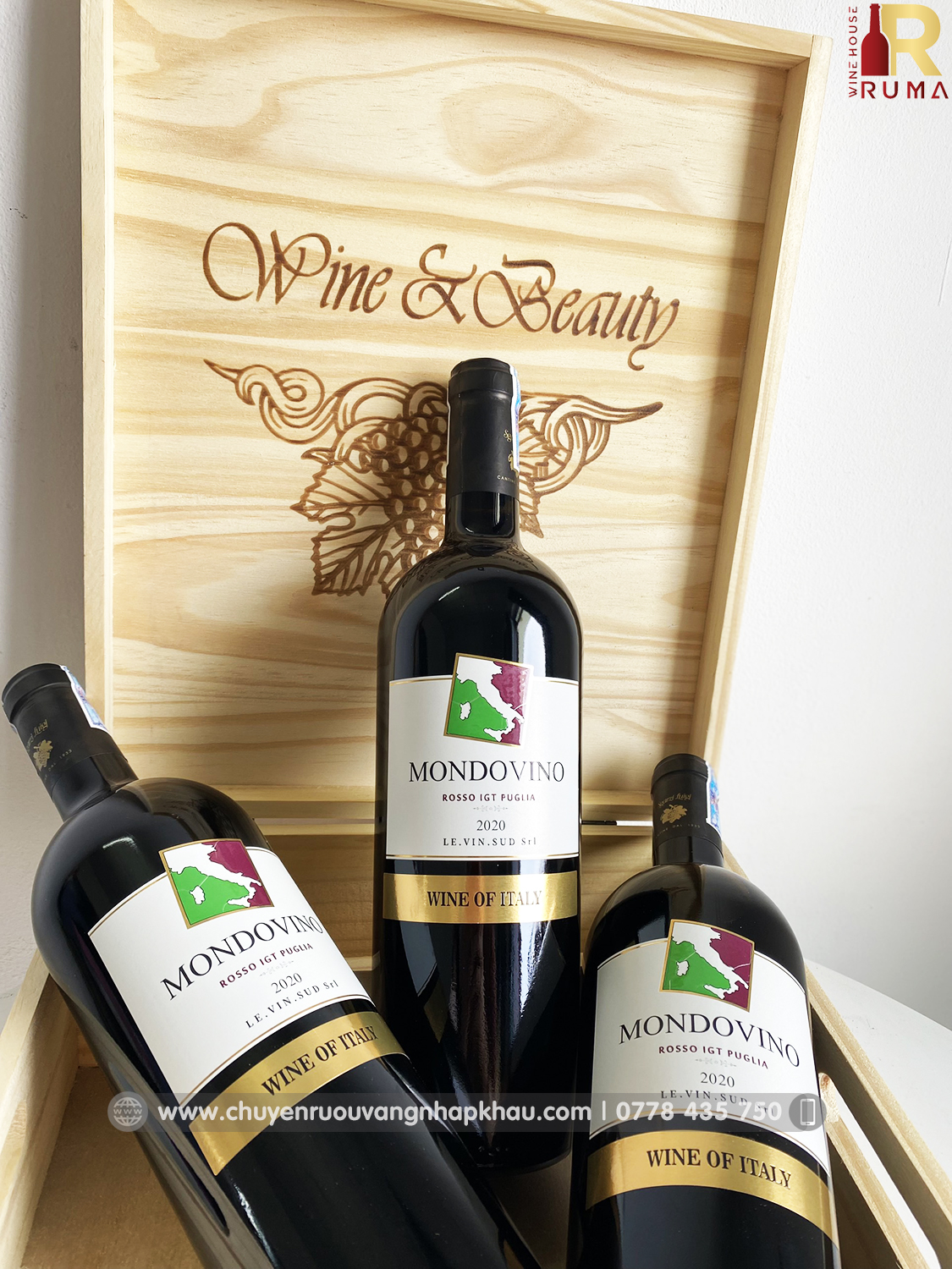 Vang Ý(Italia) Mondovino Rosso
