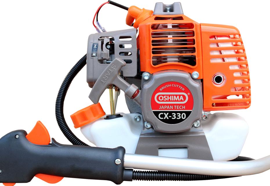 Máy Cắt Cỏ Oshima 330 Cam Xám 900W