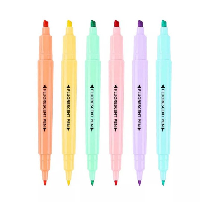 [HCM]Bút dạ quang màu Pastel OT-HL0005 (6 màu)
