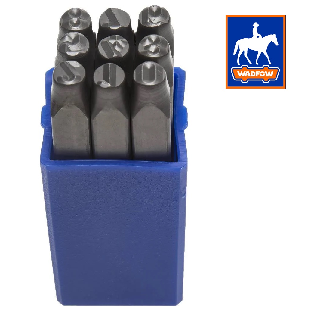 Bộ Đóng Số 9 Cây 6mm WADFOW WCC9596