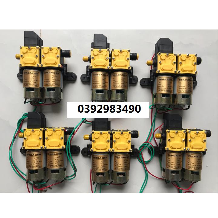 MÁY BƠM TĂNG ÁP 12V - MÁY BƠM ĐÔI 12V