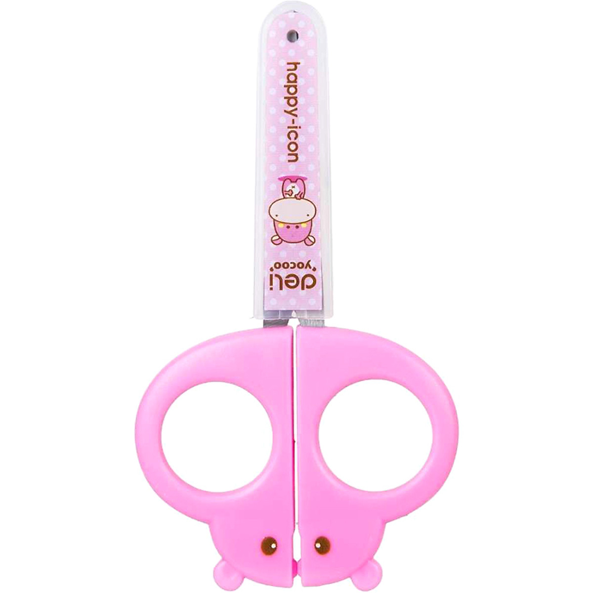 Kéo học sinh có nắp đậy Deli 6032