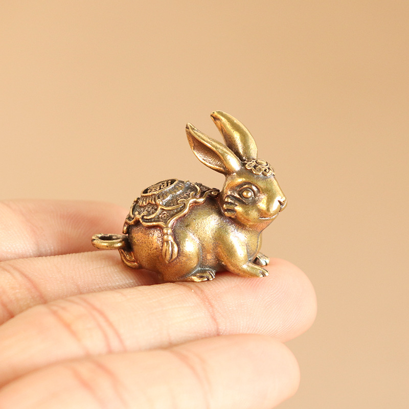 Tượng Phong Thủy Hình Con Thỏ (Kích Thước: 2 Size)