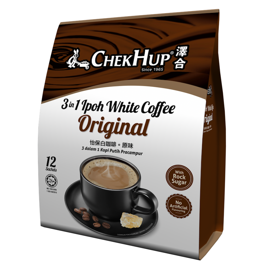 HCMDate 12 2023 Cà phê trắng Chek Hup White Coffee 3 in 1 Original -