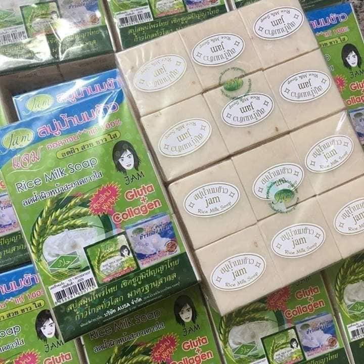 Xà Phòng Cám Gạo JAM Thái Lan