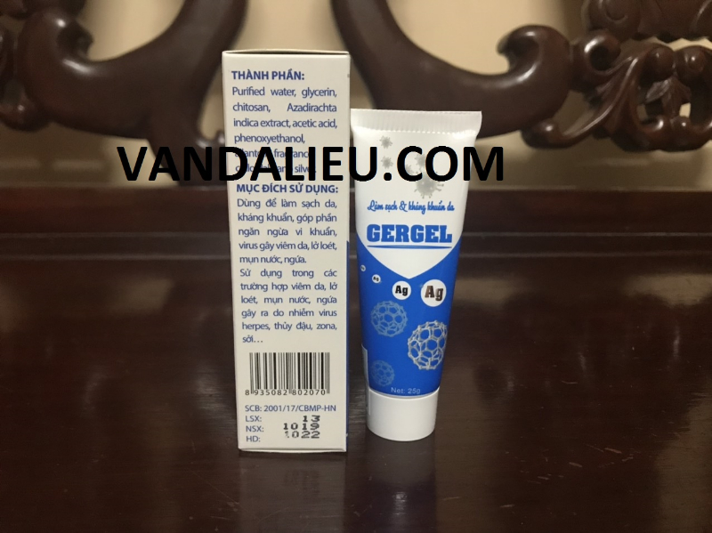 GERGEL 25G. GEL BÔI DA