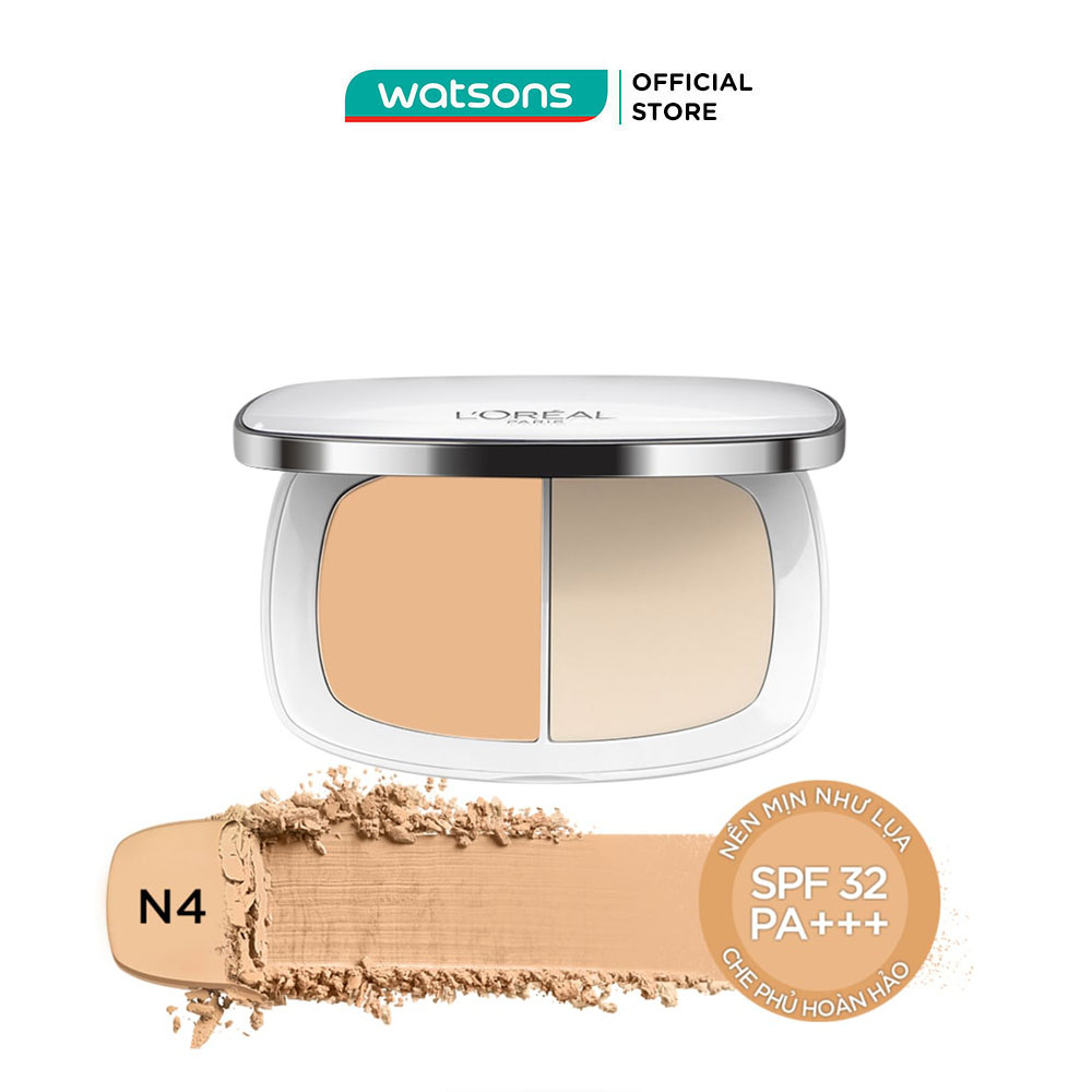Phấn Nền L'Oreal Paris Makeup True Match Two Way Powder Foundation 8g