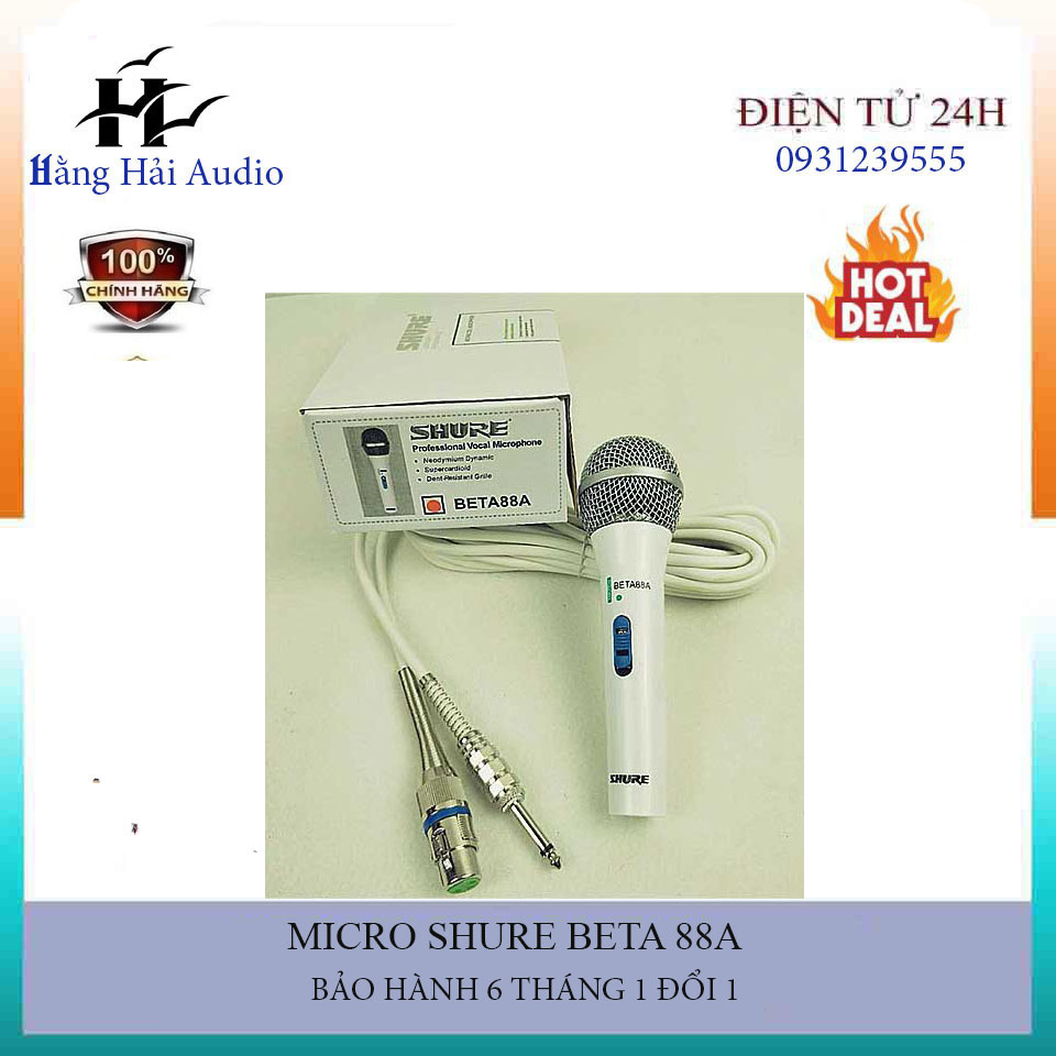 Micro dây Shure Beta 88A