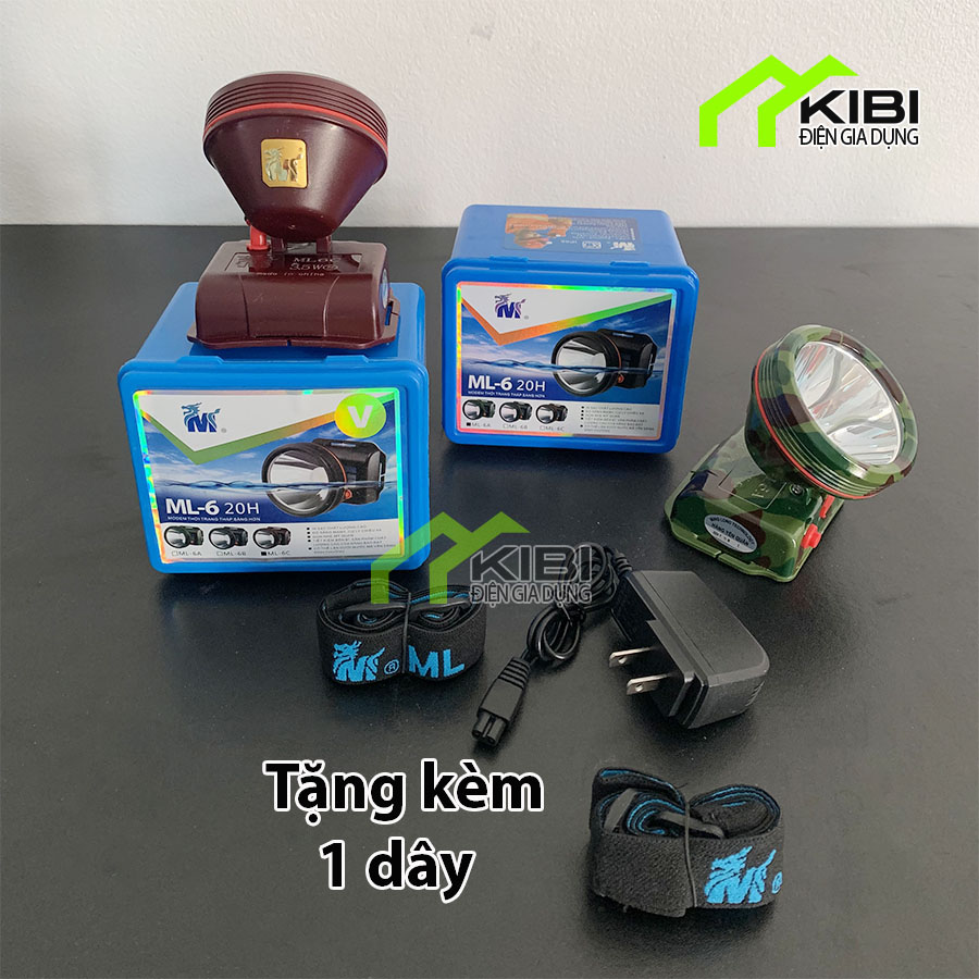 Đèn pin đội đầu, đèn pin đeo đầu ML6