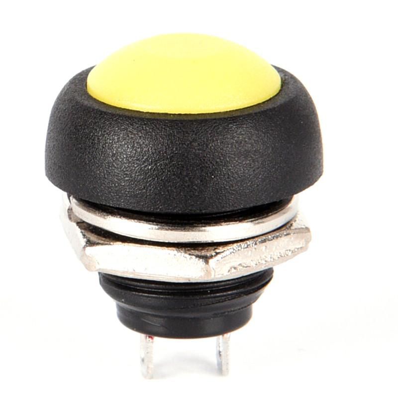 NÚT NHẤN NHẢ CHỐNG NƯỚC PHI 12MM CÁC MÀU / NÚT ĐỀ
