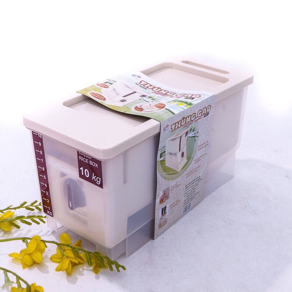 Thùng Đựng Gạo Thông Minh Tashuan 10 Kg