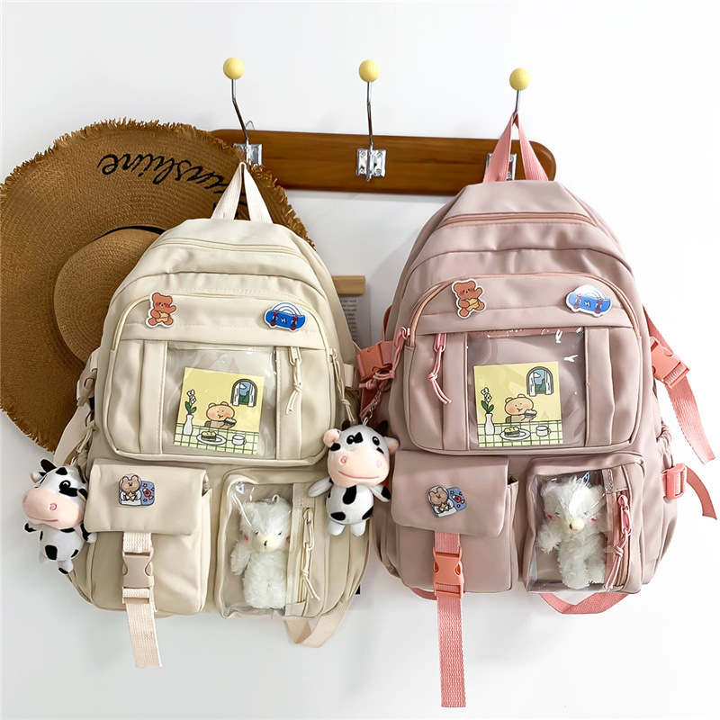 Cặp đi học Ulzzang hàn quốc học sinh cấp 2 3