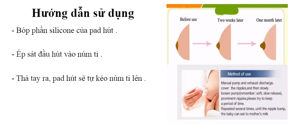 Dụng cụ kéo hút đầu ti cho mẹ