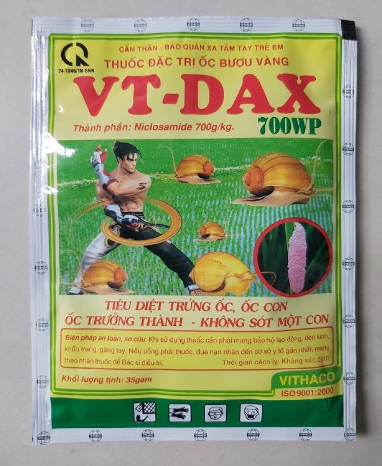 [HCM]VT-DAX 700WP 35g - Trừ Ốc Bươu Vàng