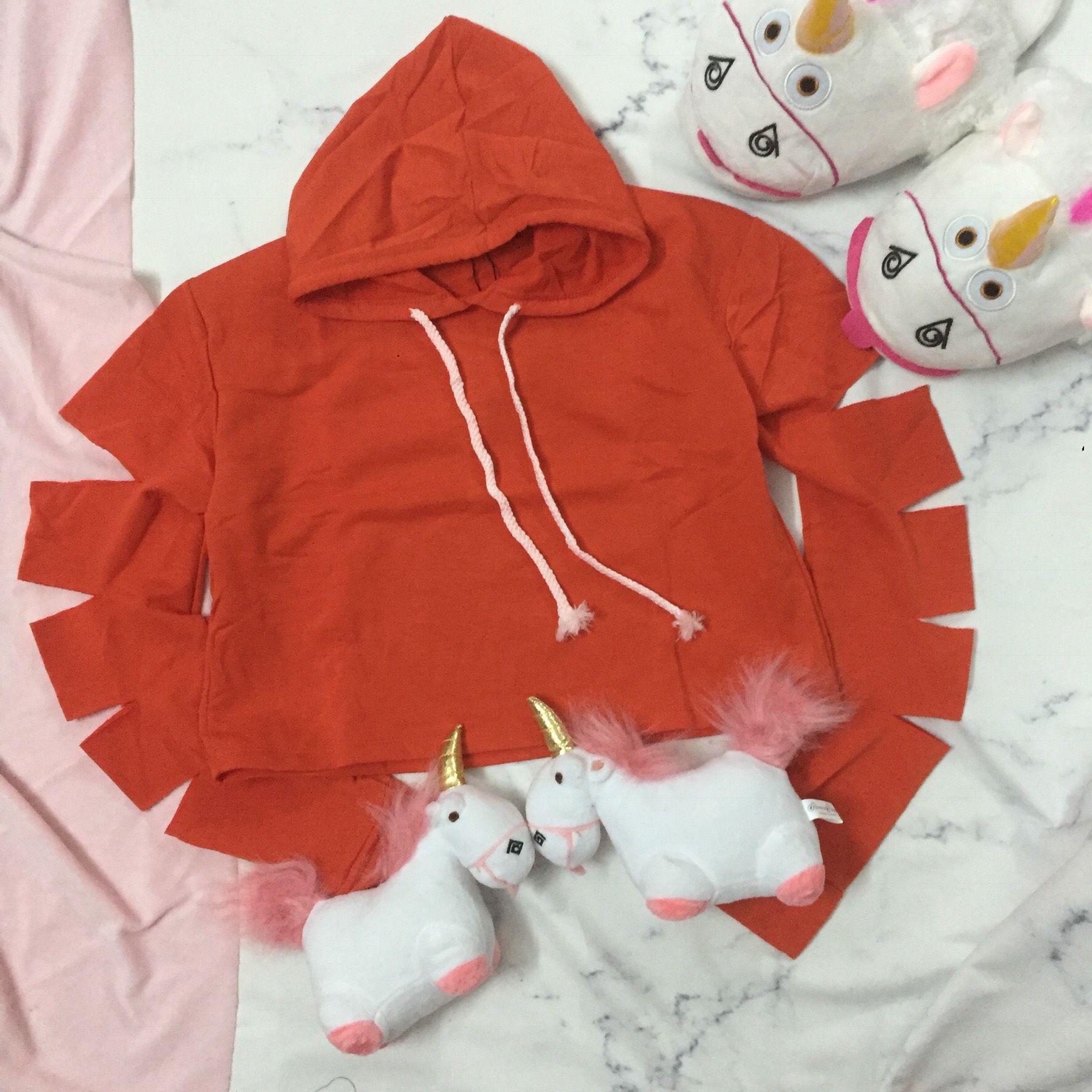 Hoodie croptop (38-55kg). Có Ảnh thật