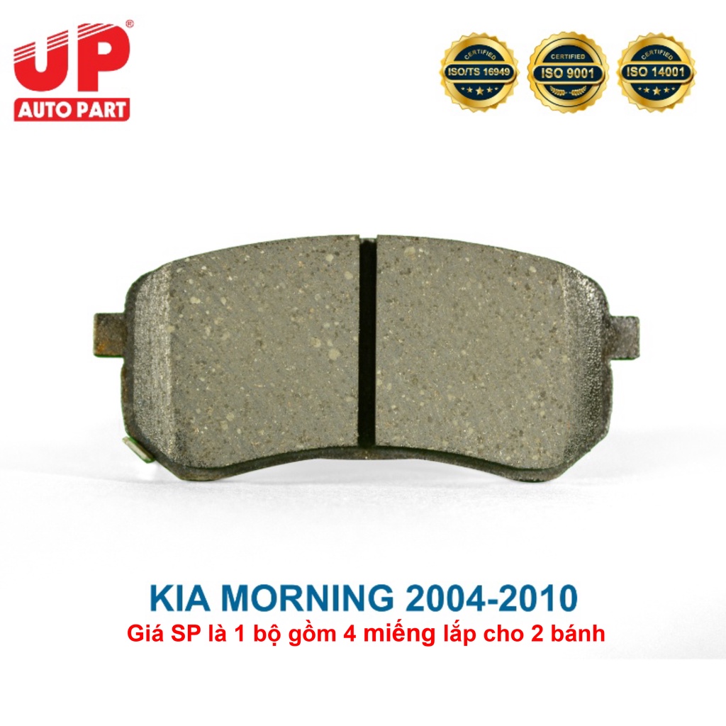 Má phanh bố thắng đĩa sau ô tô kia morning 2004-2010