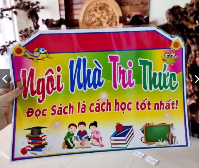 Nội quy Thư viện lớp Khổ A3