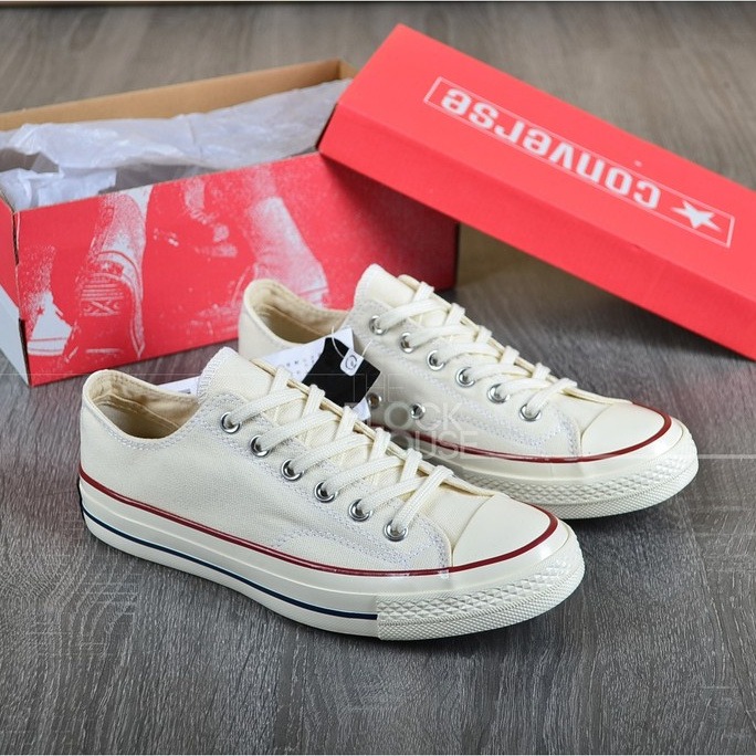 Giày Thể Thao Nam nữ Converse 1970s Cream Low ( Giày converse 1970s màu kem cổ thấp)