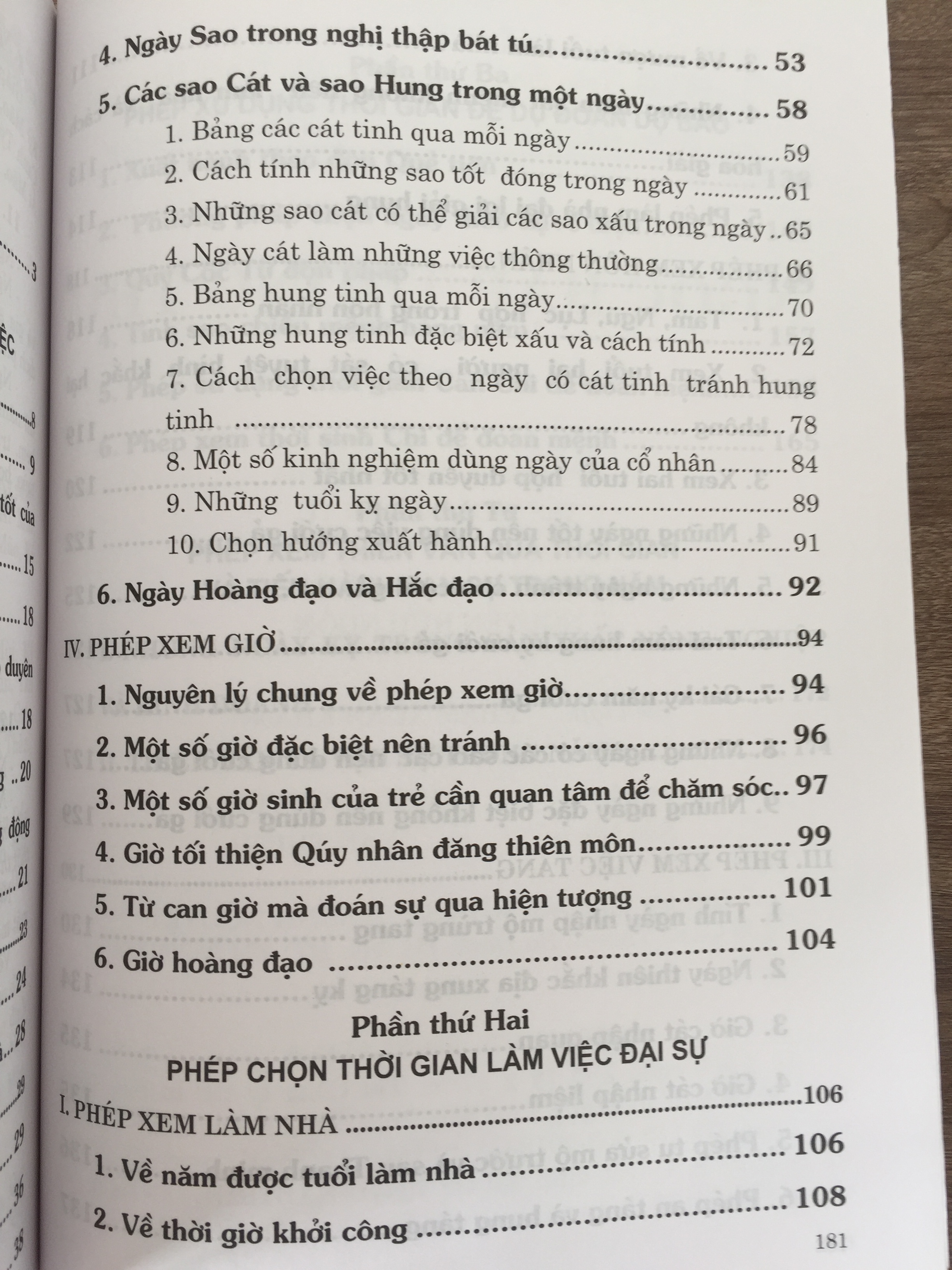 Sách Ngọc Hạp Thông Thư (Phép Chọn Thời Gian Làm Việc Đại Sự)