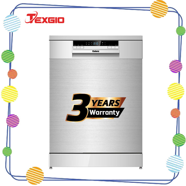 GALANZ DISHWASHER W60F555, 12 PLACE SETTINGS, ELECTRONICS CONTROL