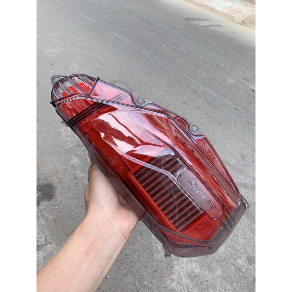 Ốp pô e vario màu khói hoặc lọc gió kn